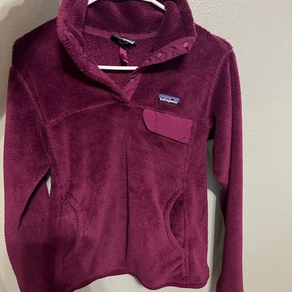Patagonia Tops - Patagonia Deep Purple Fleece Jacket